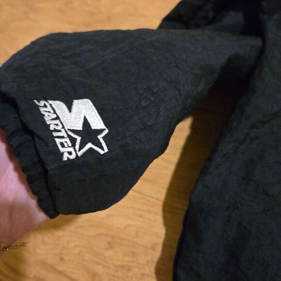 Vintage 90s Pittsburgh Steelers Starter Pro Line Jacket- Black - Large - Picture 9 of 10